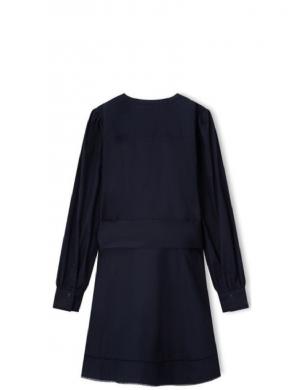 Tommy Hilfiger sieviešu zila kleita LADDER LACE SHORT DRESS