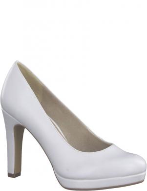 Tamaris sieviešu balti eleganti augstpapēžu apavi PUMPS
