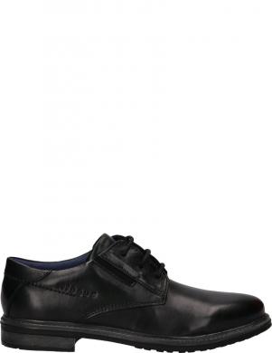 BUGATTI vīriešu melnas klasiskās kurpes Ruggiero Comfort Evo formal