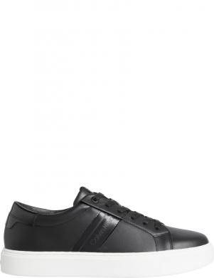 CALVIN KLEIN vīriešu melni ikdienas apavi Low top lace up sport shoe