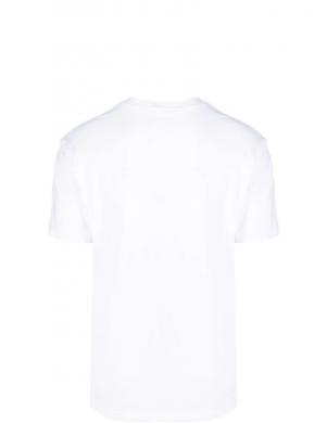 CALVIN KLEIN JEANS vīriešu balts T-krekls Monologo regular tee