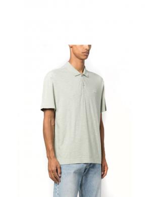 CALVIN KLEIN vīriešu pelēki šorti Polo linen blend comfort