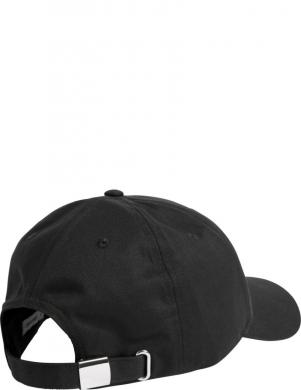 CALVIN KLEIN vīriešu melna cepure Essential patch  cap
