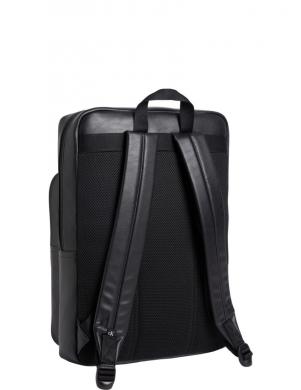 CALVIN KLEIN JEANS  vīriešu melna mugursoma Tagged slim backpack