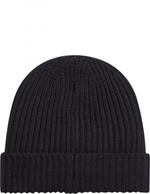 CALVIN KLEIN JEANS  vīriešu melna cepure Ultralight beanie