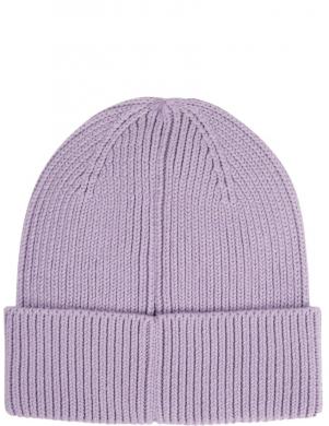 CALVIN KLEIN JEANS  sieviešu ceriņu krāsas cepure Institutional beanie