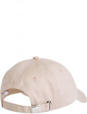 CALVIN KLEIN sieviešu pelēka cepure Must minimum logo cap