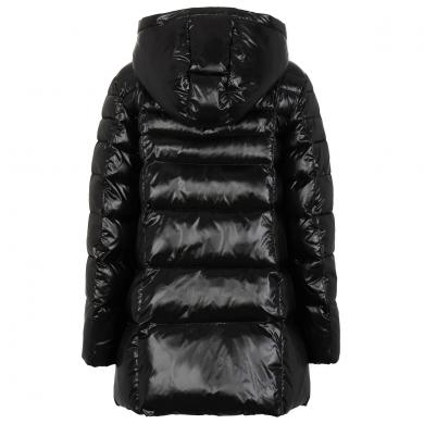 EA7 sieviešu melns mētelis Caban coat