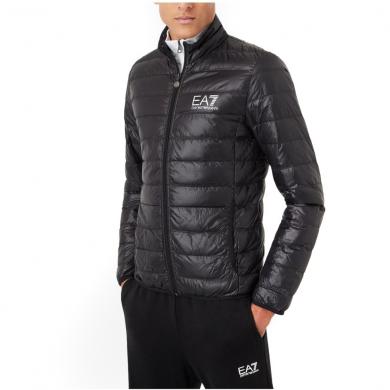 ES7 vīriešu melnā dūnu jaka Down jacket