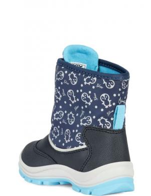 GEOX bērnu zili zābaki meitenēm FLANFIL ABX BOOTIES