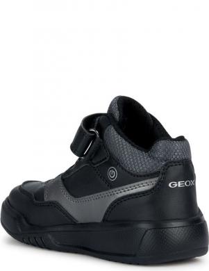 GEOX bērnu melni ikdienas apavi zēniem Illuminus sport shoe