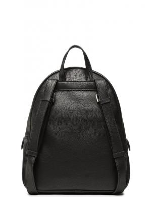 GUESS sieviešu melna mugursoma ECO ELEMENTS SMALL BBACKPACK