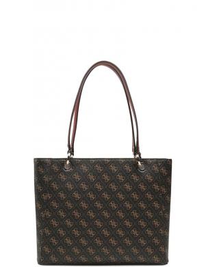 GUESS sieviešu brūna rokassomiņa HANDBAG SATCHEL