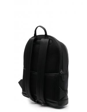 MICHAEL KORS vīriešu melna mugursoma Slim commuter backpack
