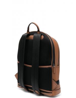 MICHAEL KORS vīriešu brūna mugursoma Slim commuter backpack