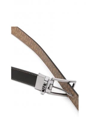 MICHAEL KORS vīriešu melna josta 31mm ctfr emp dress belt