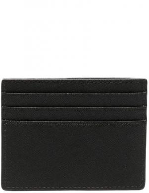 MICHAEL KORS vīriešu melns maks Tall card case