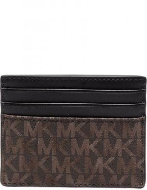 MICHAEL KORS vīriešu brūns maks Tall card case