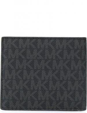 MICHAEL KORS vīriešu melns maks Billfold