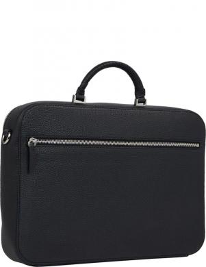 TOMMY HILFIGER sieviešu melna klēpjdatora soma Emblem laptop bag