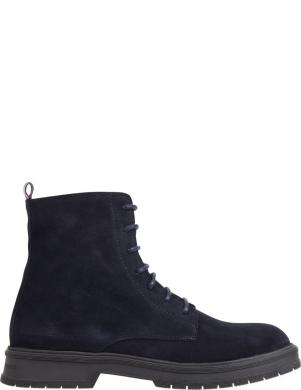 TOMMY HILFIGER vīriešu melni zābaki Everyday class termo boot