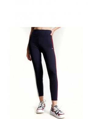 TOMMY HILFIGER sieviešu zila siksna Hw split tape legging 7/8