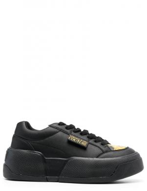 VERSACE JEANS CUTURE sieviešu melni ikdienas apavi Ravewing  sneakers