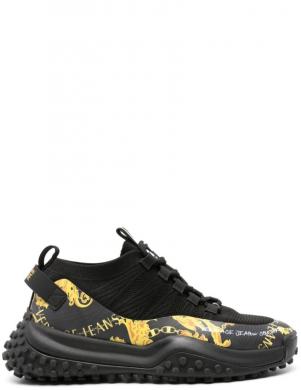 VERSACE JEANS CUTURE vīriešu melni ikdienas apavi Hyber  sneakers