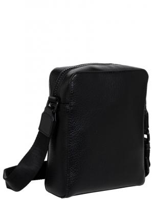 VERSACE JEANS CUTURE melna vīriešu rokassomiņa Tactile logo   crossbody