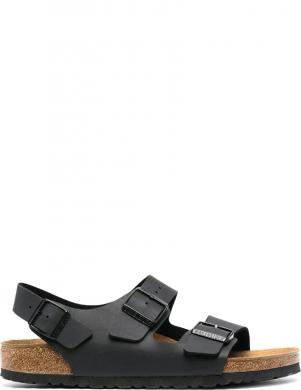BIRKENSTOCK sandales vīriešiem - sievietēm, Melna, Milano BF sandals