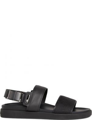 CALVIN KLEIN sandales vīriešiem, Melna, Back strap sandal