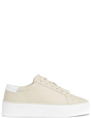 CALVIN KLEIN sieviešu brīvā laika apavi, Pelēka, Flatform cup lace up leisure