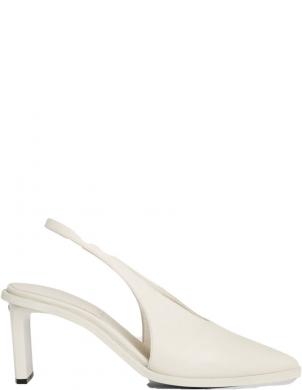 CALVIN KLEIN apavi sievietēm, Krēmīga/Smilšu, Heel slingback pump 70