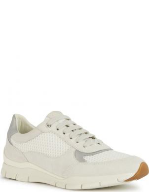 GEOX sieviešu brīvā laika apavi, Krēmīga/Smilšu, Sukie sneakers