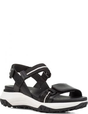 GEOX sandales sievietēm, Melna, Sorapis grip sandals