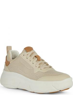 GEOX sieviešu brīvā laika apavi, Krēmīga/Smilšu, Nebula 2.0 sneakers
