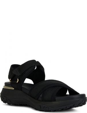 GEOX sandales sievietēm, Melna, Sorapis grip sandals