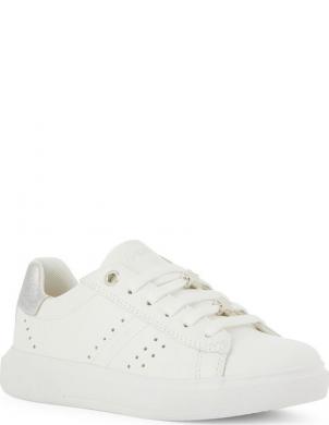 GEOX laisvalaikio bateliai mergaitėms, Balta, Nettuno sneakers