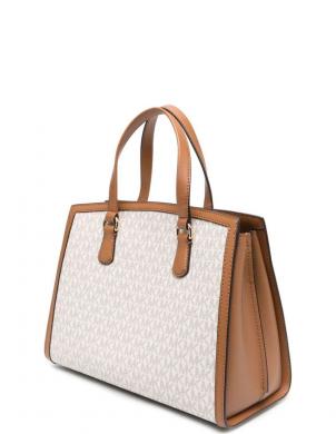 MICHAEL KORS rokassomiņa vīriešiem, Krēmīga/Smilšu, Medium satchel