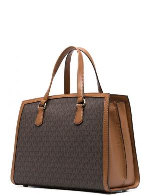 MICHAEL KORS rokassomiņa vīriešiem, Brūna, Medium satchel