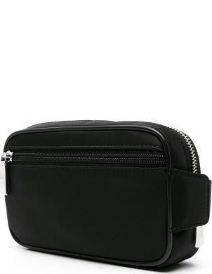 MICHAEL KORS plecu soma sievietēm, Melna, Small belt messenger