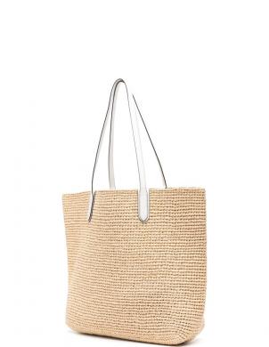 MICHAEL KORS rokassomiņa sievietēm, Krēmīga/Smilšu, Xl tote