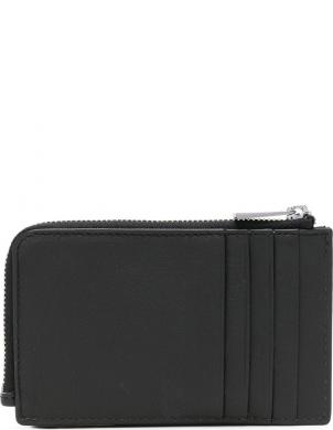 MICHAEL KORS maku vīriešiem, Melna, Flap zip coin wallet