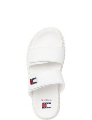 TOMMY JEANS čības sievietēm, Krēmīga/Smilšu, Puffed sandal