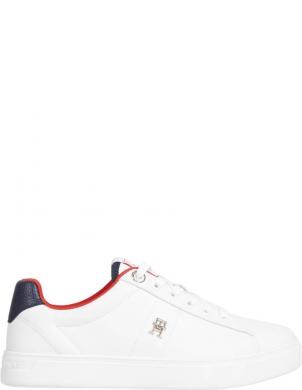 TOMMY HILFIGER sieviešu brīvā laika apavi, Krēmīga/Smilšu, Essential elevated sneaker