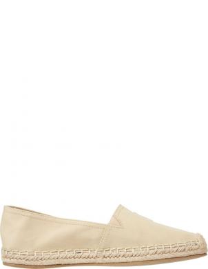 TOMMY HILFIGER kurpes sievietēm, Krēmīga/Smilšu, Embroidered flat espadrille