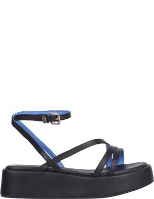 TOMMY HILFIGER sandales sievietēm, Melna, Strap platform sandals