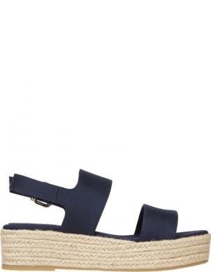TOMMY HILFIGER sandales sievietēm, Zila, Mid wedge sandal