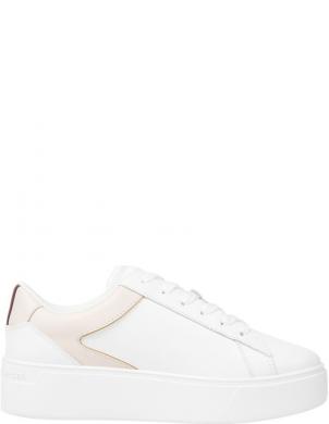 TOMMY HILFIGER sieviešu brīvā laika apavi, Balta, Platform court sneaker