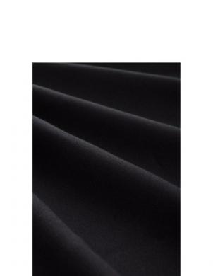 TOM TAILOR kleita sievietēm, Melna, midi dress